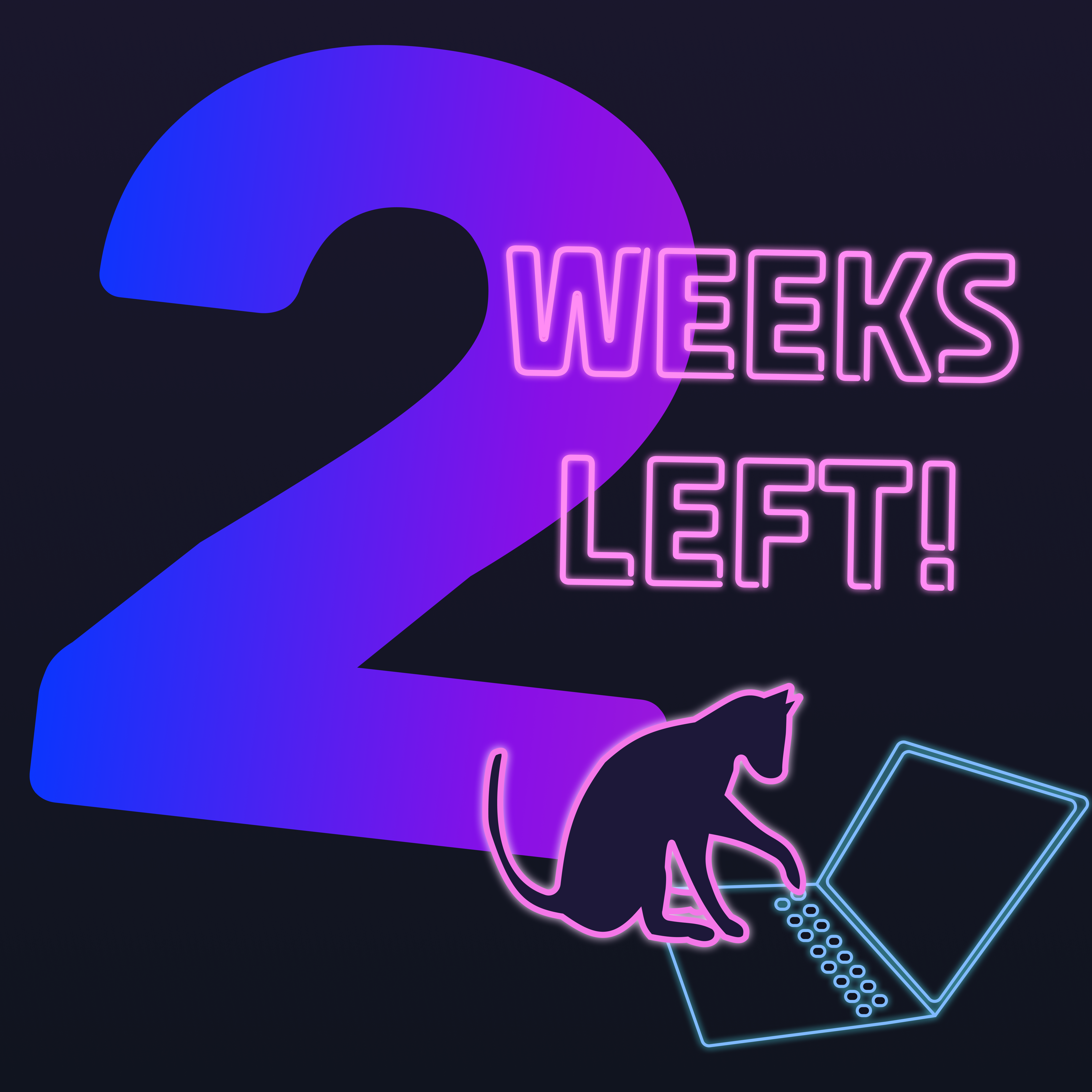 FullyHacks 2024 Instagram Post Countdown 2 Weeks Left