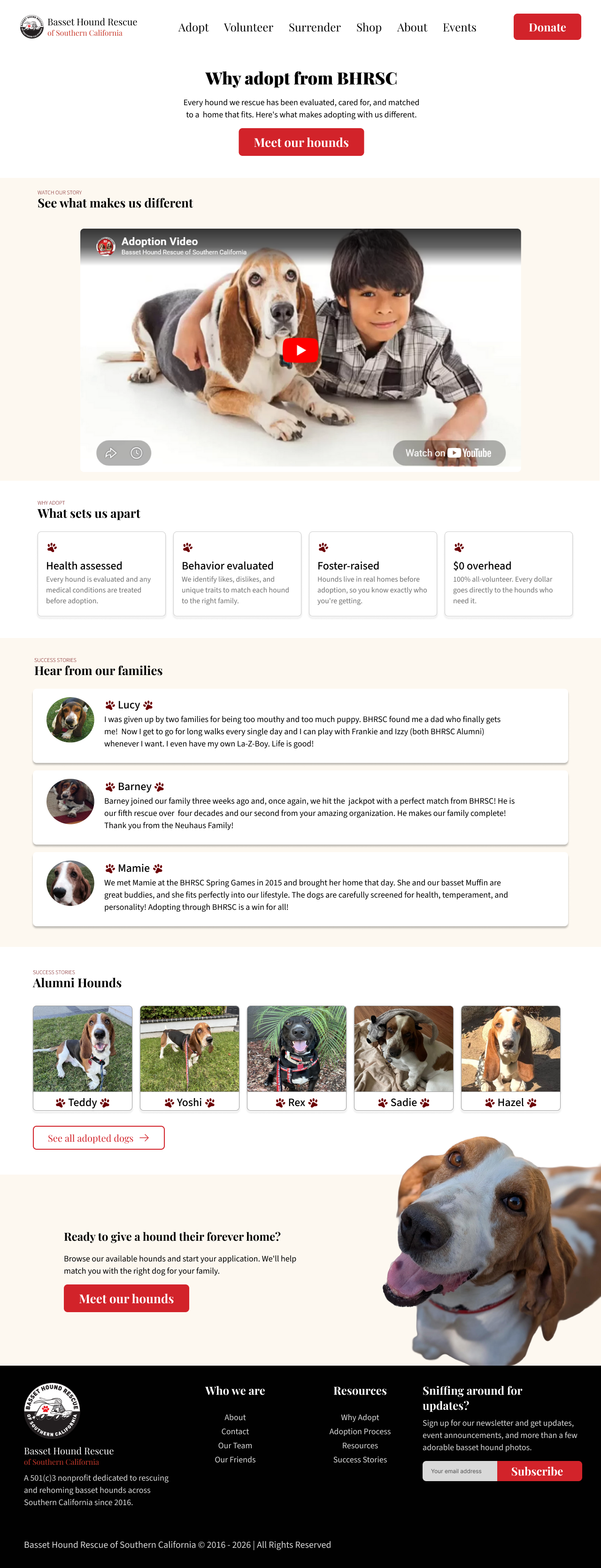 BHRSC Why Adopt Page