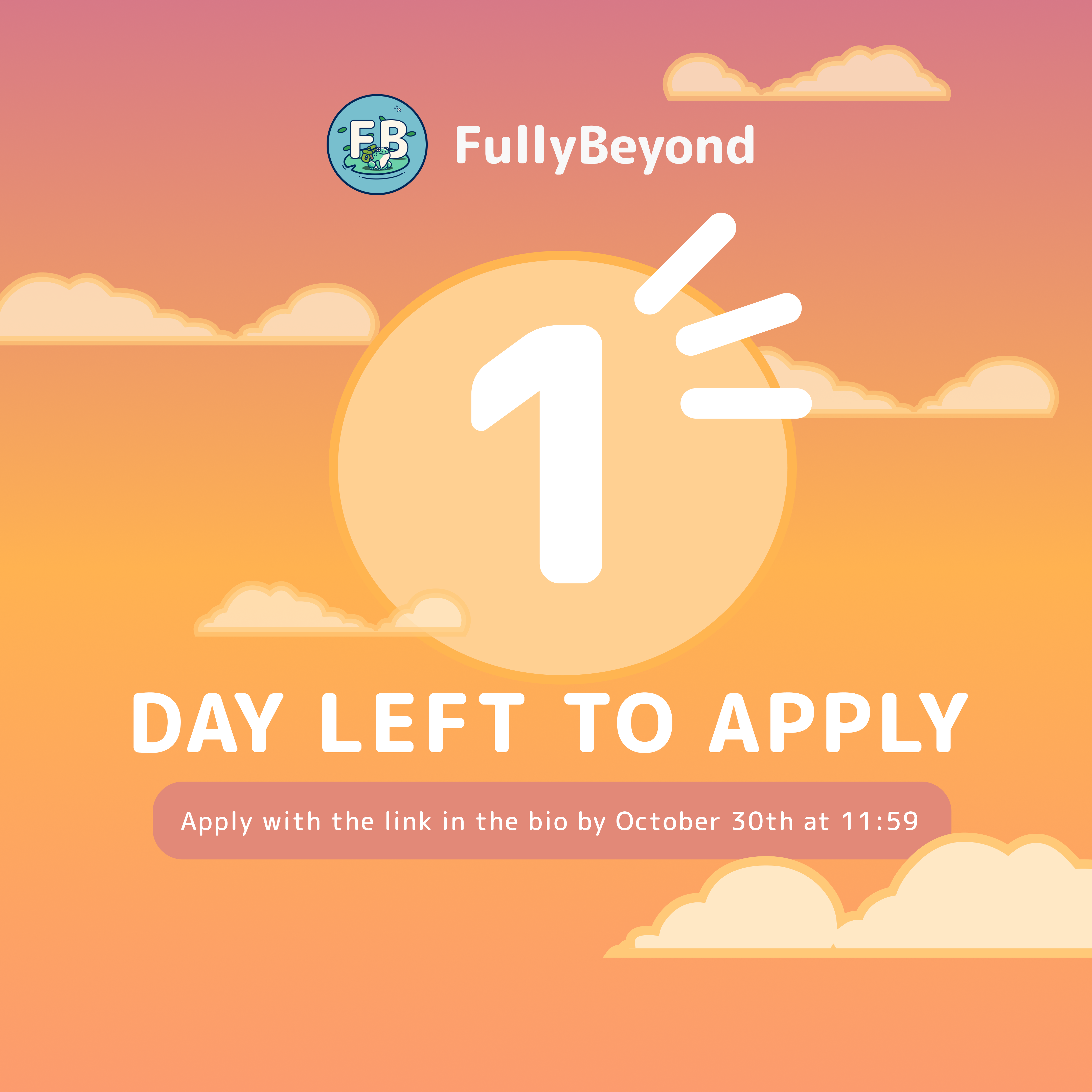 FullyBeyond Instagram Post Countdown Day 1
