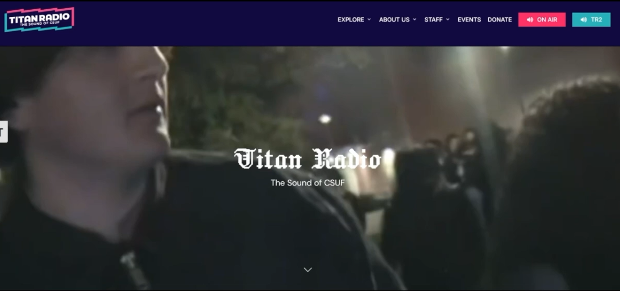 Titan Radio Homepage